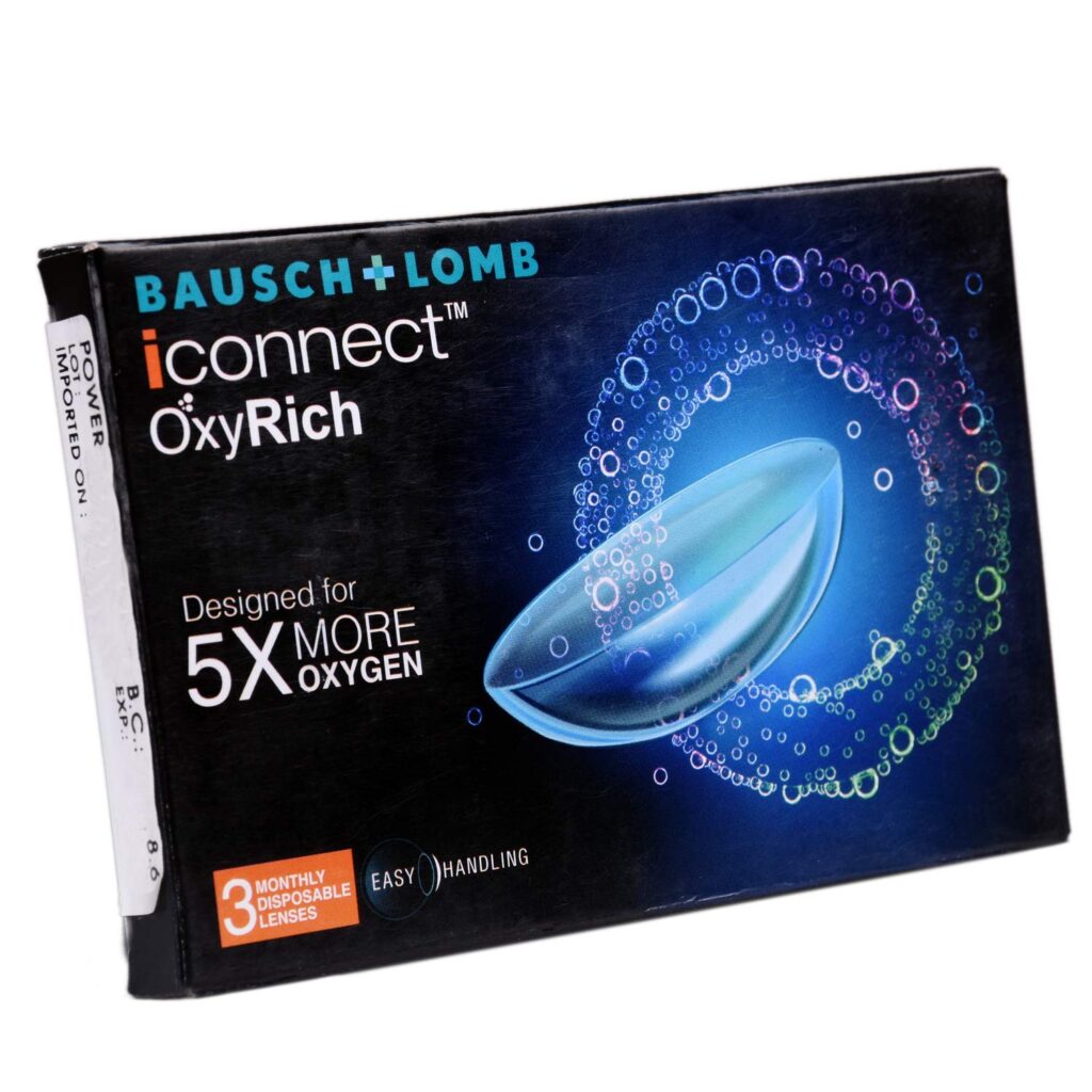 Bausch & Lomb Iconnect OxyRich Monthly Disposable Contact Lens