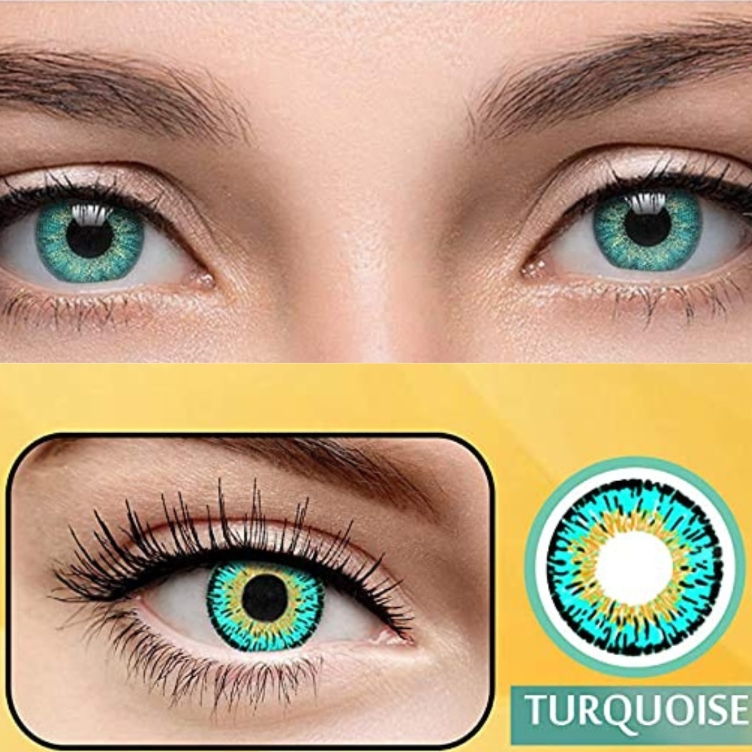 Turquoise Color Contact Lenses